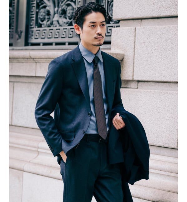 ウールメルトン ニットブルゾン（TOMORROWLAND MENS）｜ルミネの