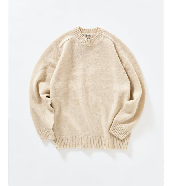 【エディフィス/EDIFICE】 Shaggy Dog / シャギードッグ クルーネックニット