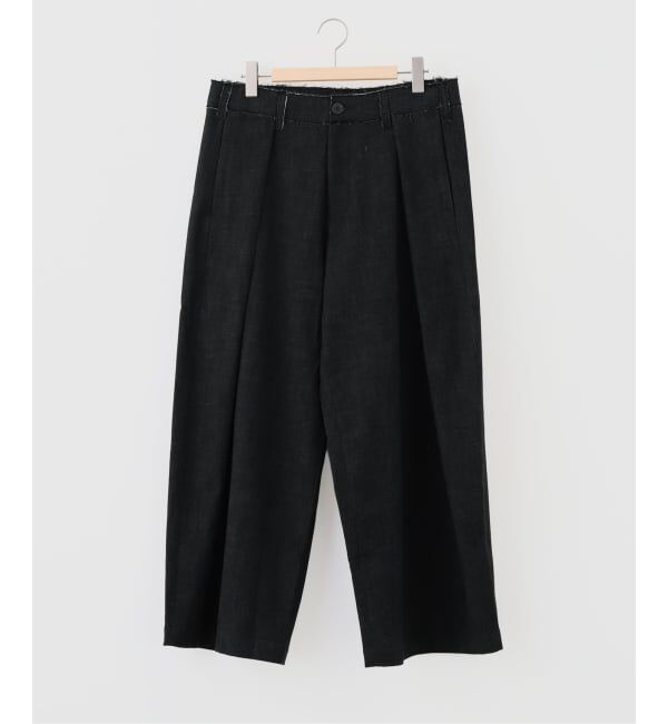 【エディフィス/EDIFICE】 WRIGHT+DOYLE (ライトアンドドイル) KASSEL TROUSERS ALGA GREEN