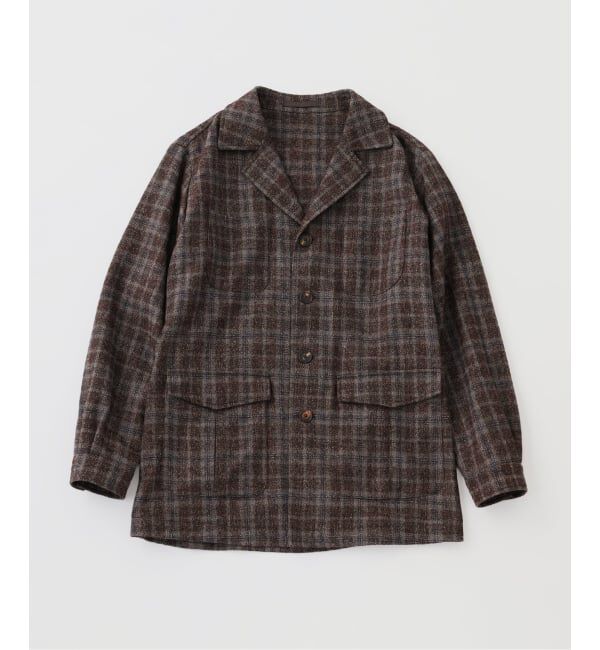 モテ系メンズファッション|【エディフィス/EDIFICE】 CARUSO (カルーゾ) Hunting Plaid ジャケット