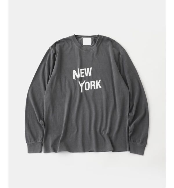 モテ系メンズファッション|【エディフィス/EDIFICE】 TODAY edition / トゥデイエディション NEW YORK LS TEE