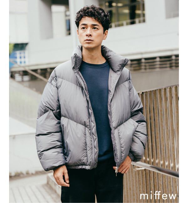 人気ファッションメンズ|【エディフィス/EDIFICE】 miffew（ミフュー）別注 キルティング ダウン ジャケット