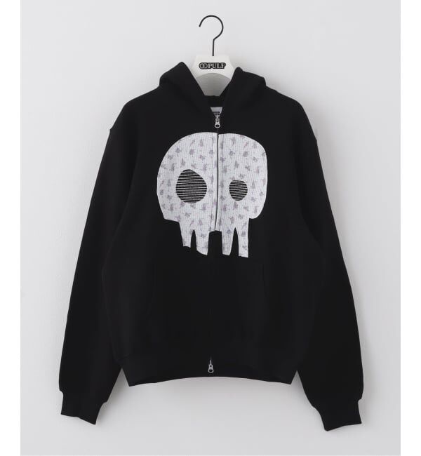 ߥͤ㤨֡ڥǥե/EDIFICE Geek Office / եWEBHOUSE / Kawaii Skull Damage Hoodie Zip-upפβǤʤ17,600ߤˤʤޤ