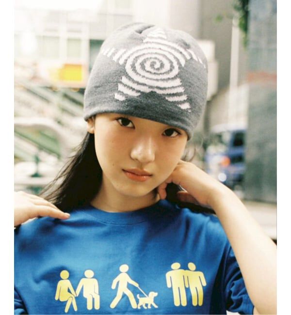 【エディフィス/EDIFICE】 【Geek Office / ギークオフィス】WEBHOUSE / Twister Knit Beanie