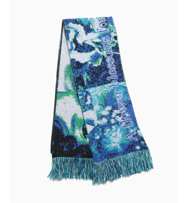 【エディフィス/EDIFICE】 MONTMARTRE NEW YORK / モンマルトル ニューヨーク BLUE OEIL SCARF