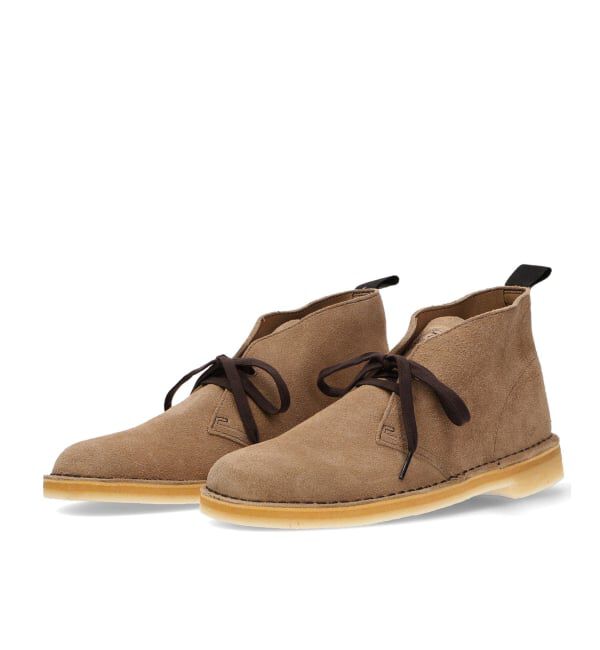 モテ系メンズファッション|【エディフィス/EDIFICE】 《予約》Clarks(クラークス)Desert Boot Wolf Suede