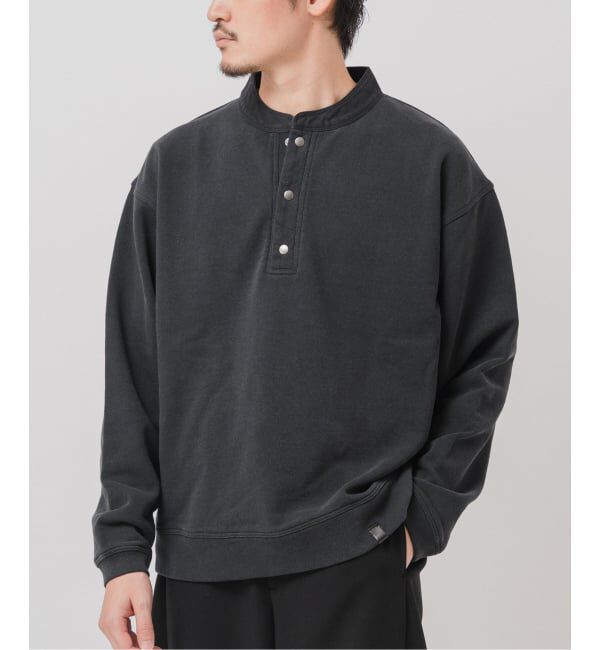 【エディフィス/EDIFICE】 Ecofade スナップ プルオーバー
