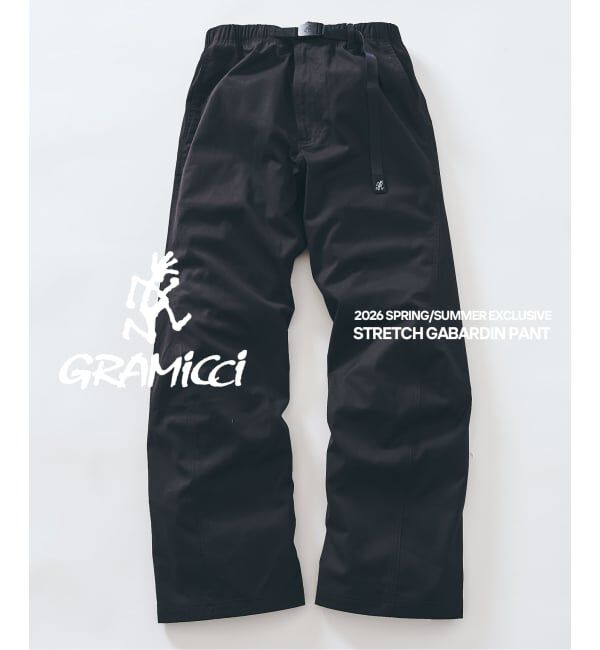 ファッションメンズお薦め|【エディフィス/EDIFICE】 GRAMICCI グラミチ 417別注 ストレッチギャバジンパンツ