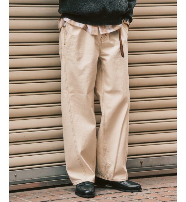 モテ系ファッションメンズ|【エディフィス/EDIFICE】 【LE JAPON ATELIER】3Dデニムパンツ