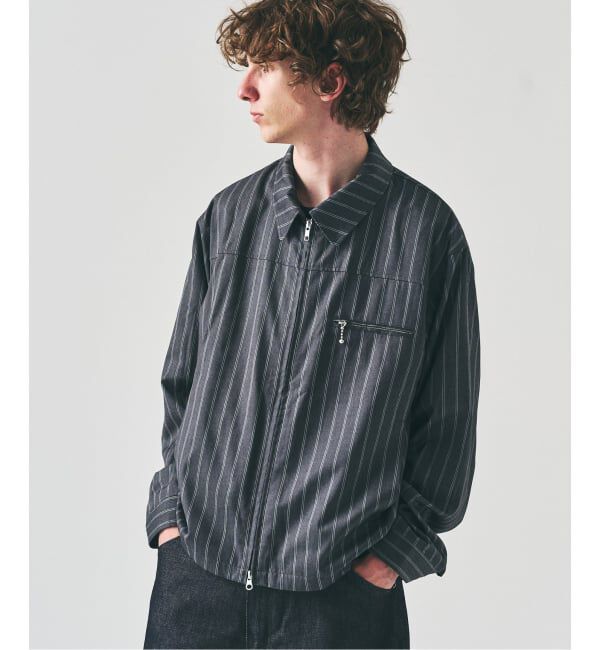 モテ系メンズファッション|【エディフィス/EDIFICE】 TRツイル ジップブルゾン "セットアップ着用可能"