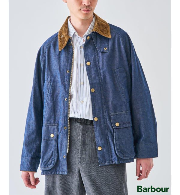 モテ系ファッションメンズ|【エディフィス/EDIFICE】 Barbour (バブアー)OS BEDALE/ビデイル DENIM CASUAL JACKET