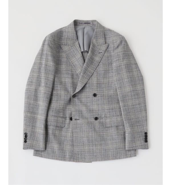 人気メンズファッション|【エディフィス/EDIFICE】 ドレス ダブルジャケット(ウールリネン)