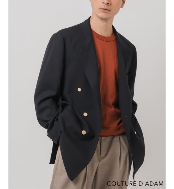 メンズファッションなら|【エディフィス/EDIFICE】 COUTURE D’ADAM (クチュール ド アダム) Double JK / Blazer