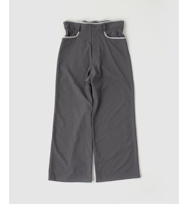 ファッションメンズお薦め|【エディフィス/EDIFICE】 m’s braque(エムズ ブラック) 別注 Gatherd Waist パンツ