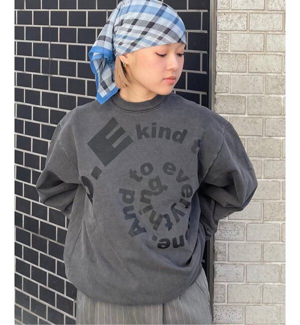 メンズファッションの一押し|【ジャーナルスタンダード/JOURNAL STANDARD】 【b.Eautiful】 b.E Kind Swirl Crewneck Sweat C010- CR-002/ C010- CR-