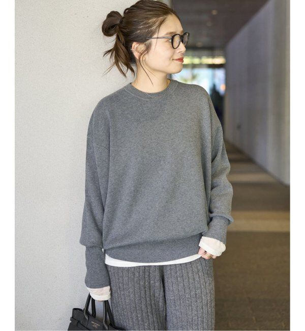 【ジャーナルスタンダード/JOURNAL STANDARD】 《WEB限定追加》ウォッシャブルTEXBRIDクループルオーバー