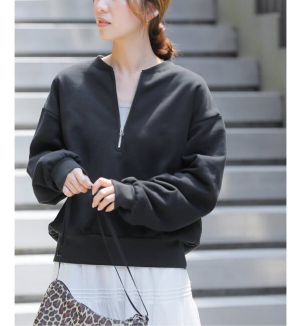 モテ系メンズファッション|【ジャーナルスタンダード/JOURNAL STANDARD】 《WEB限定》［25AW新作］ハーフジップノーカラースウェット