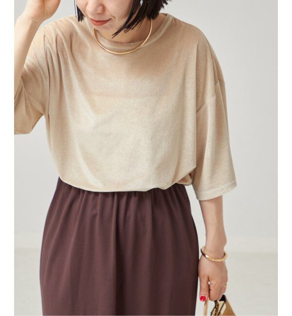 メンズファッションの一押し|【ジャーナルスタンダード/JOURNAL STANDARD】 ベロアTシャツ