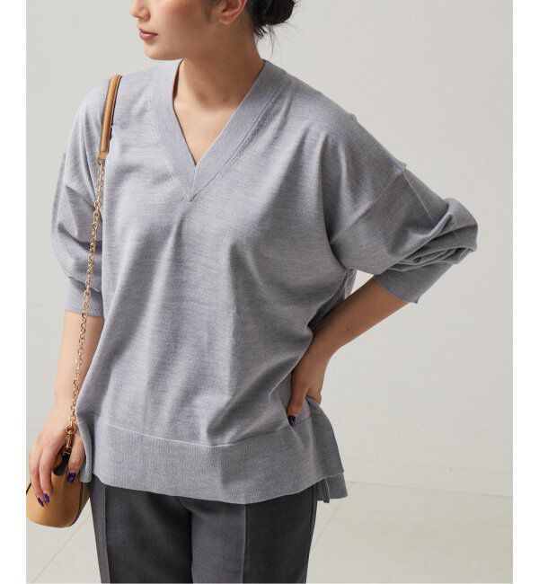 【ジャーナルスタンダード/JOURNAL STANDARD】 cashfeelVネックプルオーバー