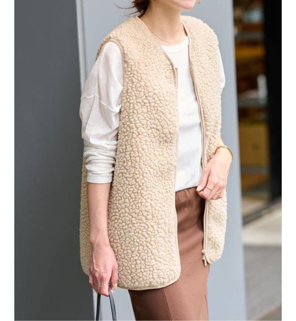 ファッションメンズのイチオシ|【ジャーナルスタンダード/JOURNAL STANDARD】 《追加》別注【Champion/チャンピオン】ボアフリースベスト