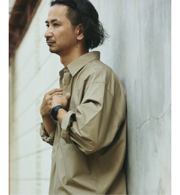 【ジャーナルスタンダード/JOURNAL STANDARD】 JAMES FABRIC / ジェームスファブリック コットン タイプライター シャツ