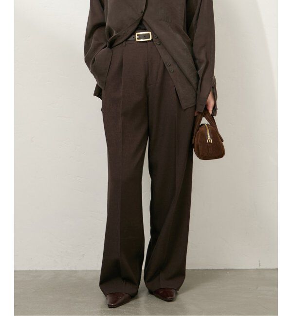 人気メンズファッション|【ジャーナルスタンダード/JOURNAL STANDARD】 《追加》ウールライクストレッチスラックス