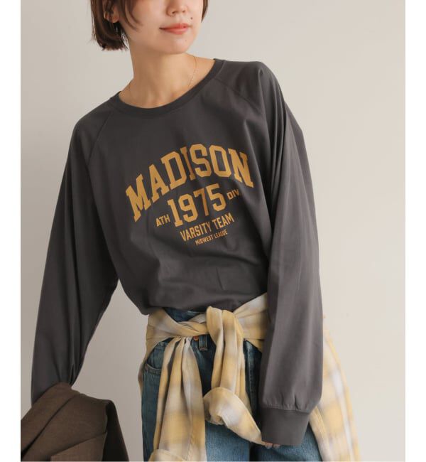 ファッションメンズお薦め|【ジャーナルスタンダード/JOURNAL STANDARD】 ラグランスリーブカレッジロングスリーブTEE