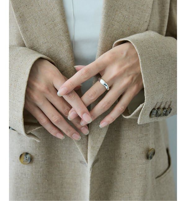 【ジャーナルスタンダード/JOURNAL STANDARD】 【JSjewelry】S925/K18 wave ring