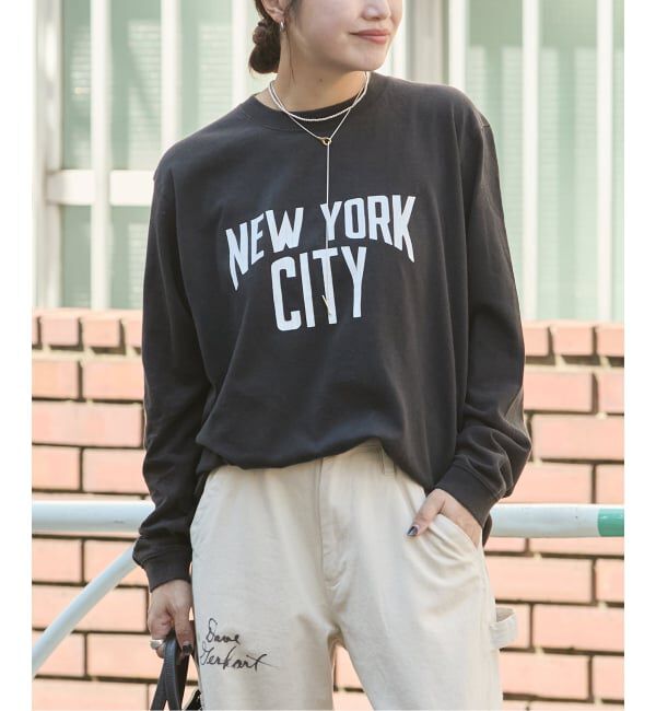 人気ファッションメンズ|【ジャーナルスタンダード/JOURNAL STANDARD】 【WORN FREE / ウォーンフリー】プリントロンT