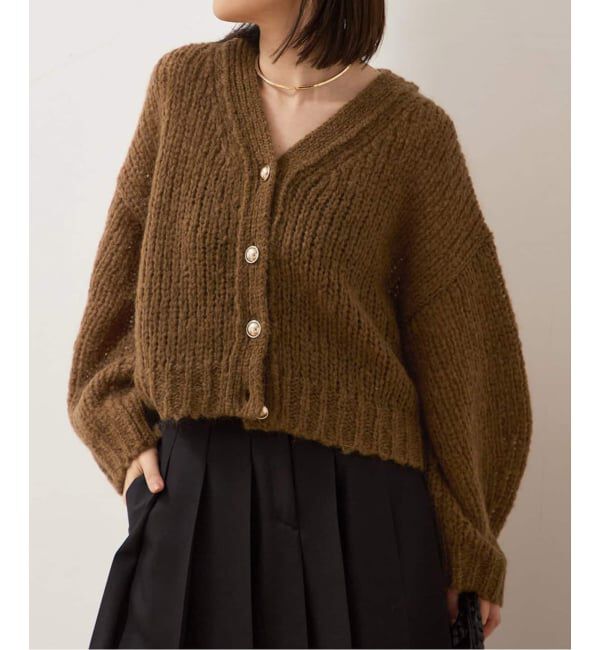 【ジャーナルスタンダード/JOURNAL STANDARD】 AMYRIS Vネックカーディガン