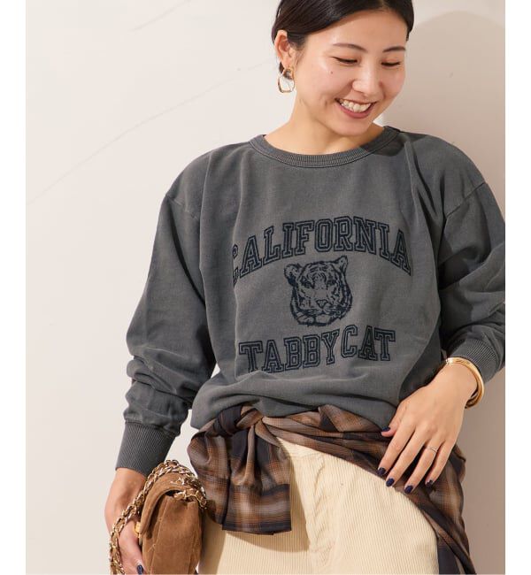 メンズファッションの一押し|【ジャーナルスタンダード/JOURNAL STANDARD】 【MIXTA/ミクスタ】CALIFORNIA TABBY CAT CREW SWEATSHI：スウェット