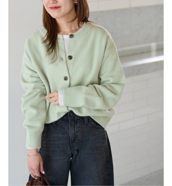 モテ系ファッションメンズ|【ジャーナルスタンダード/JOURNAL STANDARD】 《予約》［25AW新作］ウールカシミヤ2WAYクルーネックカーディガン