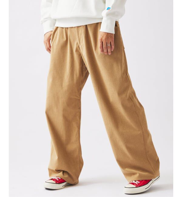 モテ系メンズファッション|【ジャーナルスタンダード/JOURNAL STANDARD】 TECH ”SOLOTEX(R)” コーデュロイ ウォッシャブル スクエア イージーパンツ
