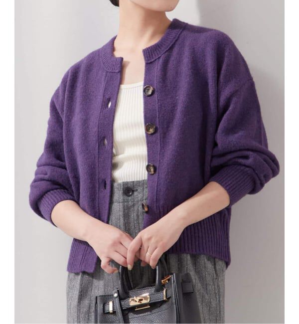 【ジャーナルスタンダード/JOURNAL STANDARD】 《追加2》TWINKLE スキッパーカーディガン