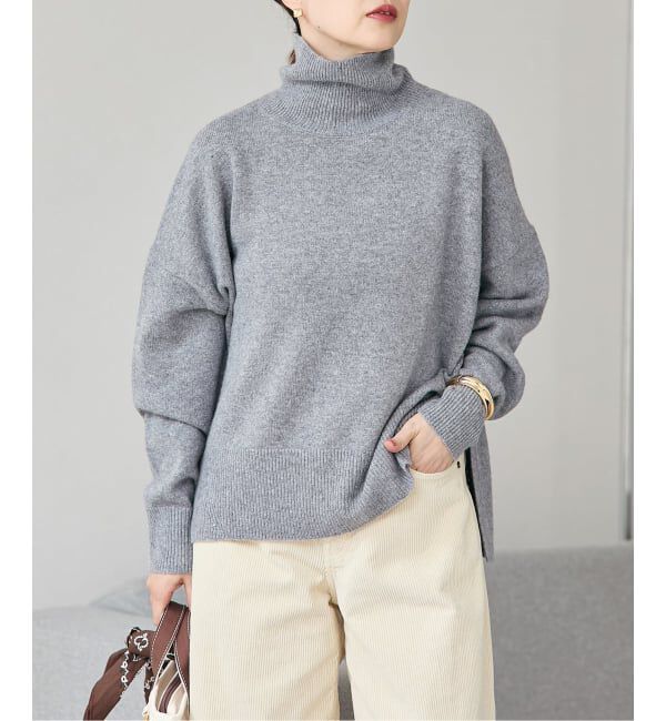 【ジャーナルスタンダード/JOURNAL STANDARD】 《予約》カシミヤMIXハイネックプルオーバー