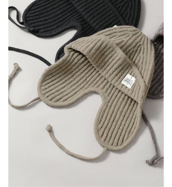 【ジャーナルスタンダード/JOURNAL STANDARD】 ハミルトン ウール ガーター フライトキャップ