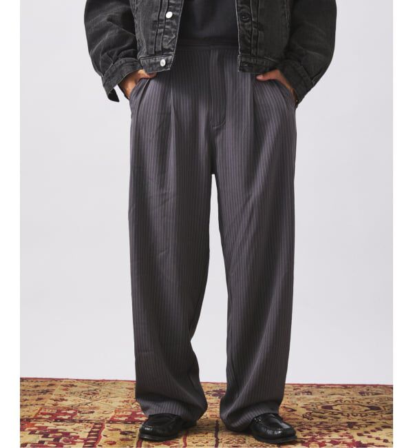 ファッションメンズのイチオシ|【ジャーナルスタンダード/JOURNAL STANDARD】 ヒールカット ルーズ スラックス