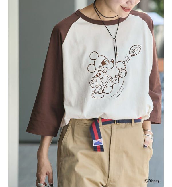 モテ系ファッションメンズ|【ジャーナルスタンダード/JOURNAL STANDARD】 【一部店舗＋WEB限定】MICKEY / JSラグランTEE