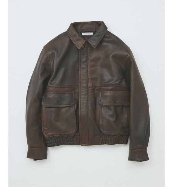 シープレザー シングル ライダース ジャケット（BEAUTY&YOUTH UNITED