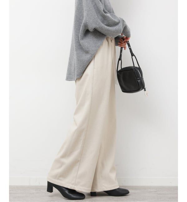 【ジャーナルスタンダード/JOURNAL STANDARD】 《WEB限定》圧縮起毛イージーパンツ