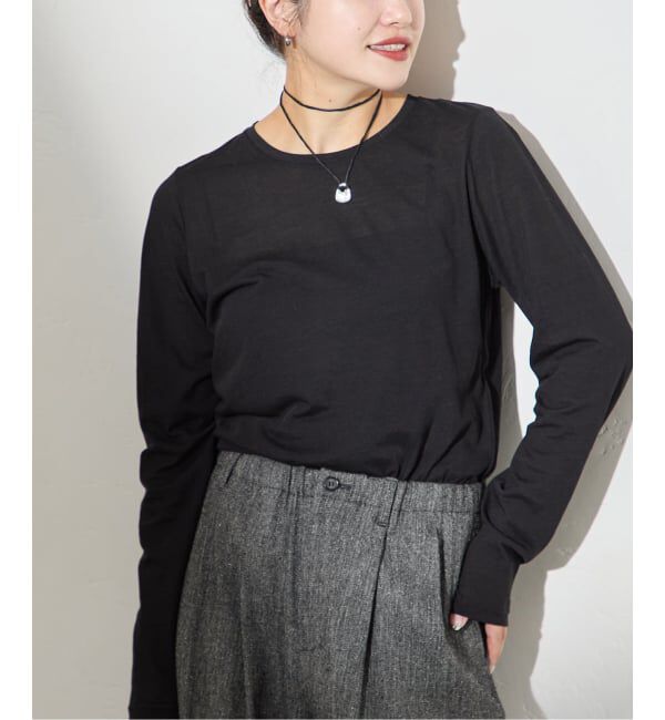 ファッションメンズお薦め|【ジャーナルスタンダード/JOURNAL STANDARD】 クルーネックコンパクトシアーロングT
