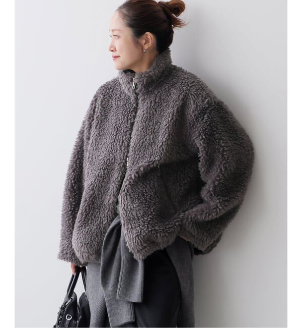 ファッションメンズのイチオシ|【ジャーナルスタンダード/JOURNAL STANDARD】 エアリーボア ブルゾン