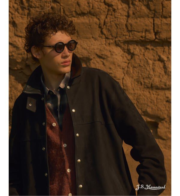 メンズファッションオススメ|【ジャーナルスタンダード/JOURNAL STANDARD】 J.S.Homestead / ゴート レザー カー コーチ ジャケット