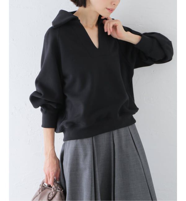 ファッションメンズなら|【ジャーナルスタンダード/JOURNAL STANDARD】 スウェットワイドカラープルオーバー