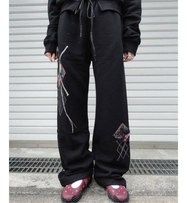 【ジャーナルスタンダード/JOURNAL STANDARD】 【OPEN YY / オープンワイワイ】Knitted ARGYLE PATCHED LOUNGE PA YY254PT003B