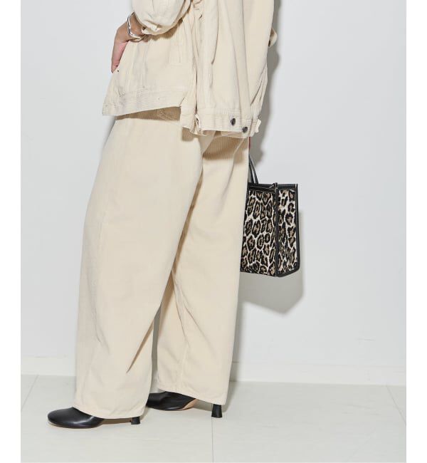 【ジャーナルスタンダード/JOURNAL STANDARD】 【HAIKURE/ハイクル】BETHANY ASIAN FIT VELVET VIC：コーデュロイパンツ