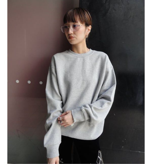 モテ系メンズファッション|【ジャーナルスタンダード/JOURNAL STANDARD】 【Dime/ダイム】 CURSIVE SMALL LOGO CREWNECK