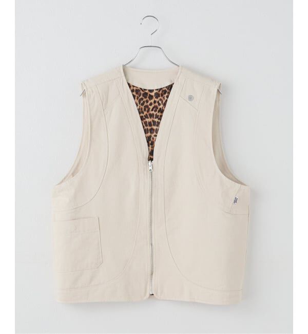 【ジャーナルスタンダード/JOURNAL STANDARD】 【SERVICE AREA】 Reversible Vest Cream