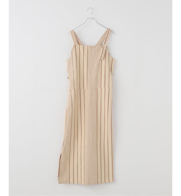 【ジャーナルスタンダード/JOURNAL STANDARD】 【NOMARHYTHM TEXTILE】 Stripe Apron Dress