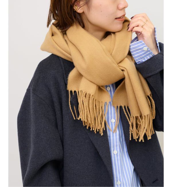 【ジャーナルスタンダード/JOURNAL STANDARD】 アクリル無地ストール
